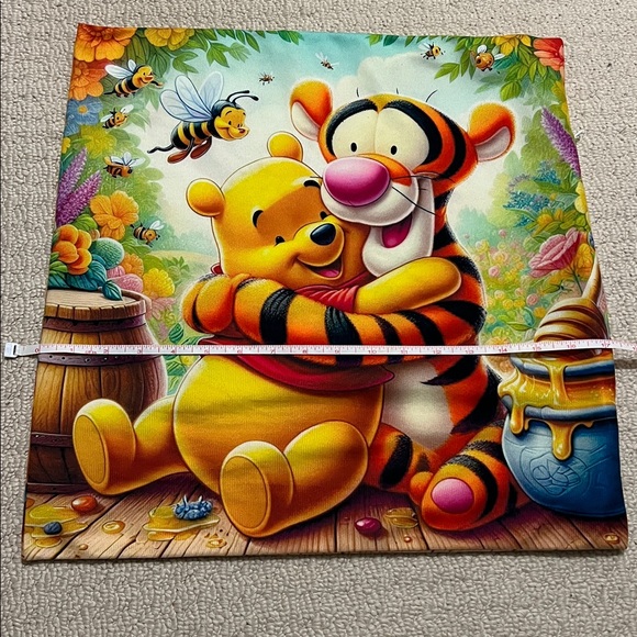 Winnie the Pooh and Tigger Decor Pillow Cover - Picture 7 of 8